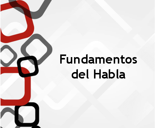 Fundamentos del habla